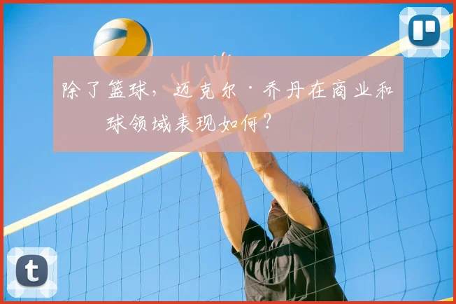 除了篮球，迈克尔·乔丹在商业和棒球领域表现如何？
