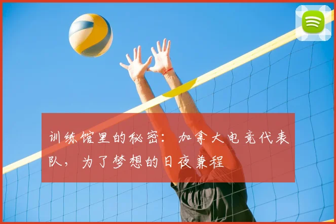 训练馆里的秘密：加拿大电竞代表队，为了梦想的日夜兼程